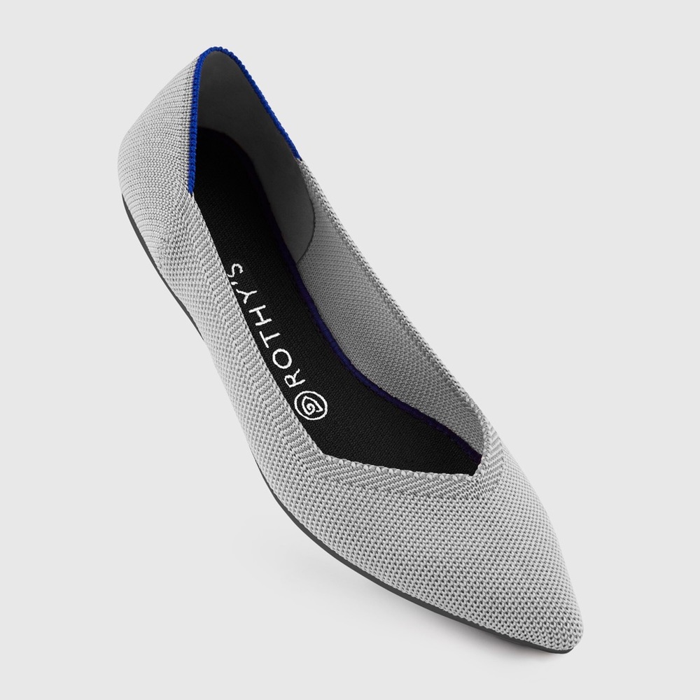 Rothy’s - the point - size 8 - gray